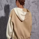 Women's Graphic Hoodie Zip Up Drawstring Long Sleeves