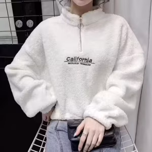 Black Far Jacket for Woman