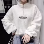 Black Far Jacket for Woman